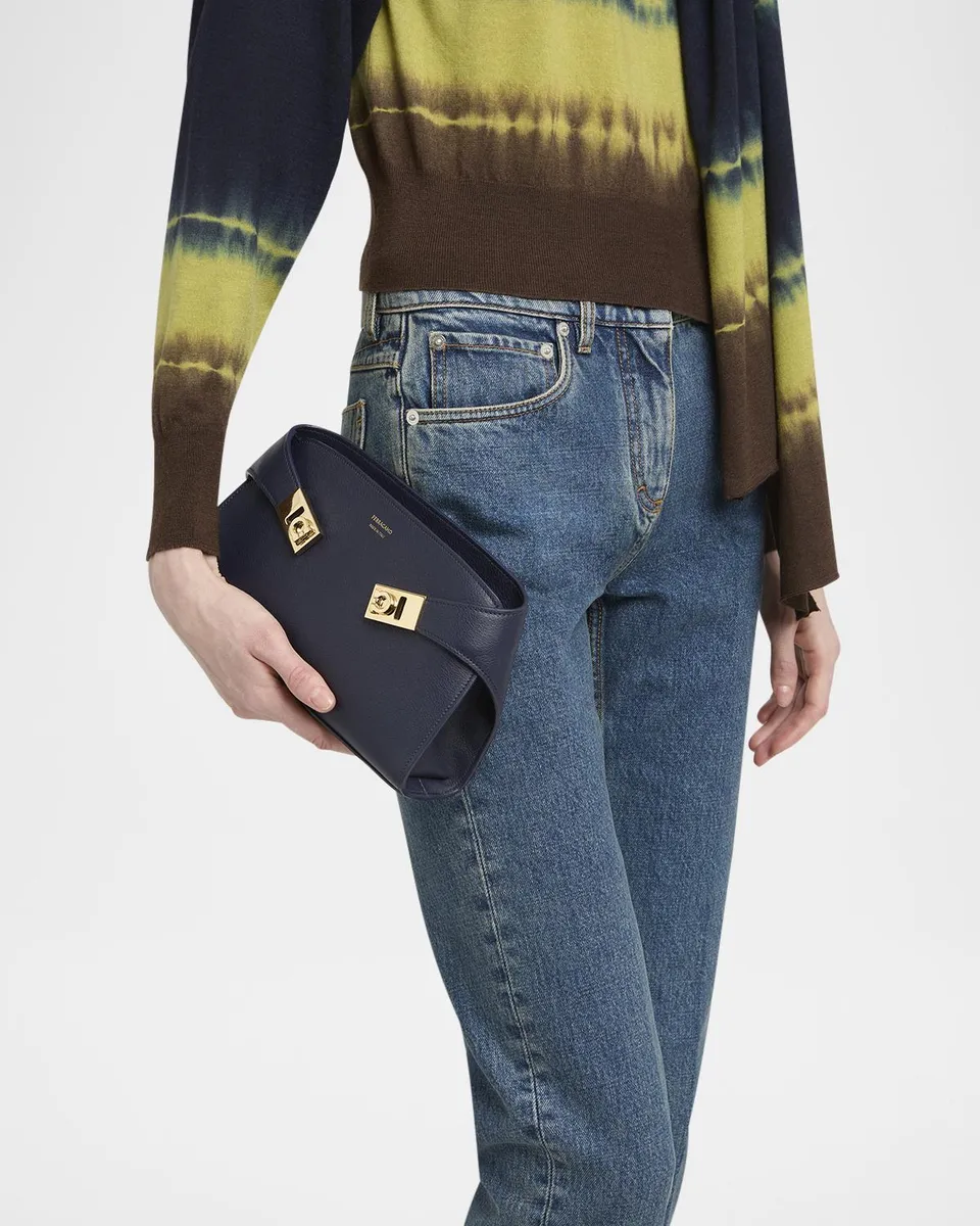 Ferragamo Hug Soft Leather Crossbody Bag | Thumbnail 2