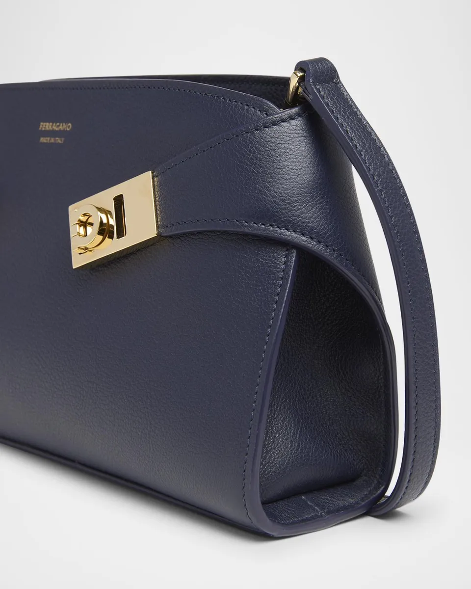 Ferragamo Hug Soft Leather Crossbody Bag | Thumbnail 6