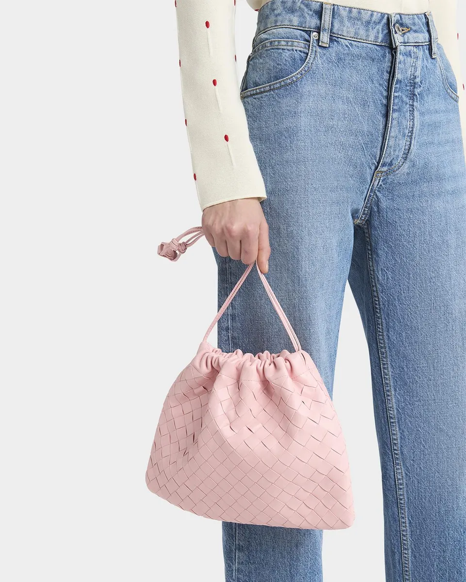 Bottega Veneta Medium Leather Pouch Bag | Thumbnail 2 Bottega Veneta Medium Leather Pouch Bag | Thumbnail 2