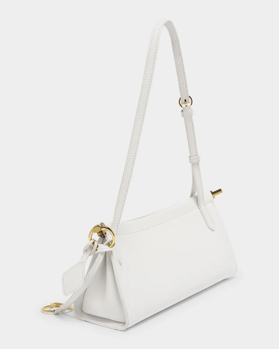Alaïa Le Click Small Shoulder Bag in Glossy Leather | Thumbnail 3 Alaïa Le Click Small Shoulder Bag in Glossy Leather | Thumbnail 3