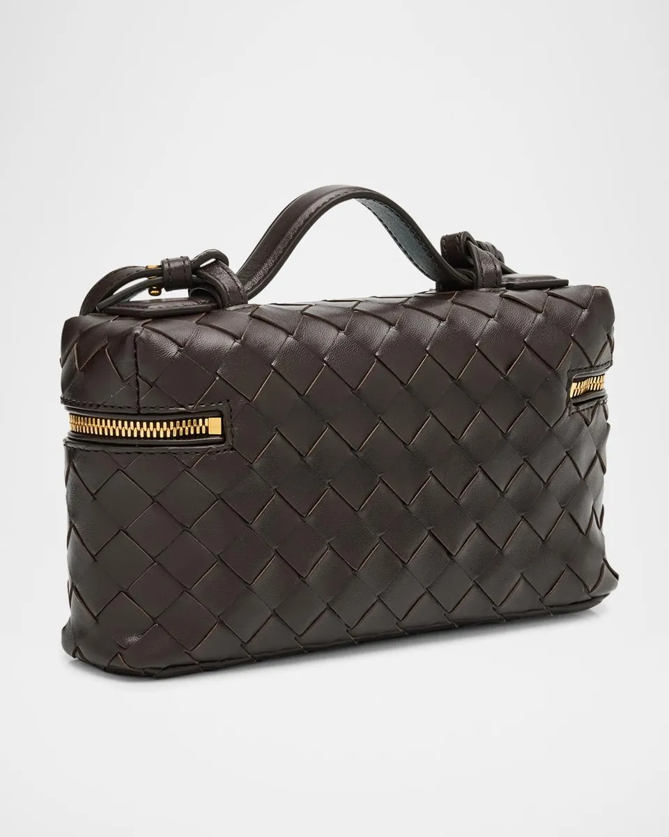 Bottega Veneta Bang Bang Vanity Intrecciato Leather Crossbody Bag | Thumbnail 3