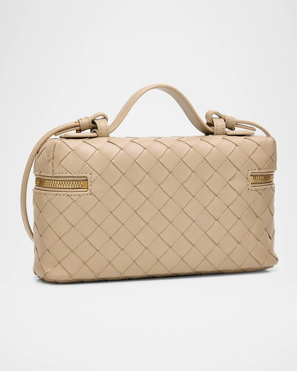 Bottega Veneta Bang Bang Vanity Intrecciato Leather Crossbody Bag | Thumbnail 3