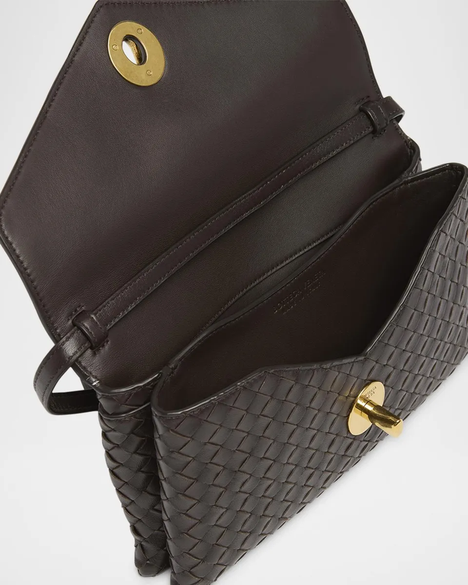 Bottega Veneta Knot Lock Leather Top-Handle Bag | Thumbnail 4 Bottega Veneta Knot Lock Leather Top-Handle Bag | Thumbnail 4