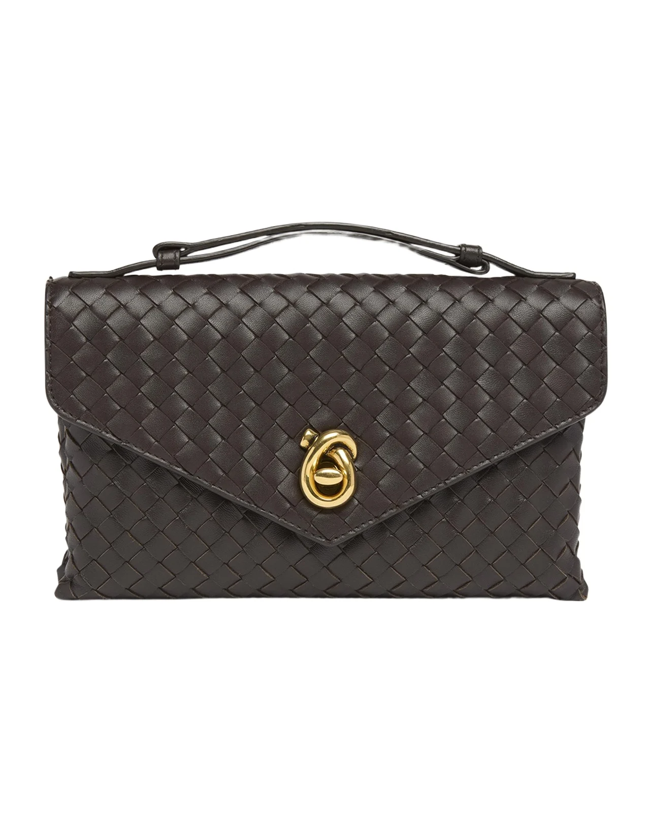 Knot Lock Leather Top-Handle Bag Knot Lock Leather Top-Handle Bag