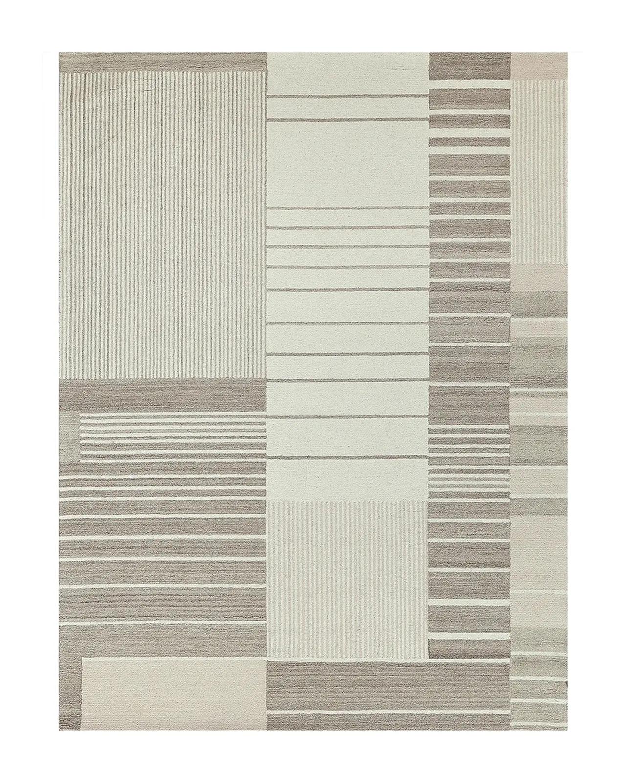 Exquisite Rugs Castine Hand-Tufted Beige Rug, 12 ' x 15 '