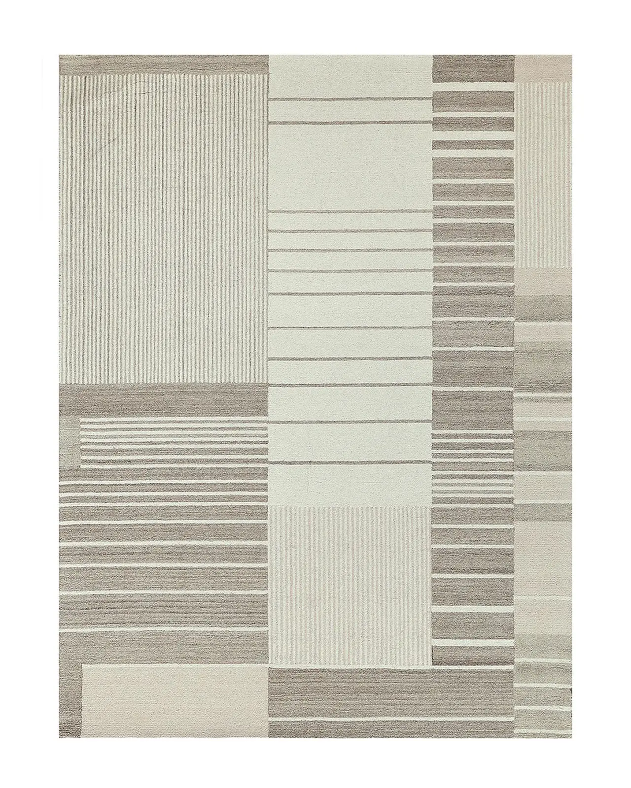 Exquisite Rugs Castine Hand-Tufted Beige Rug, 6 ' x 9 '