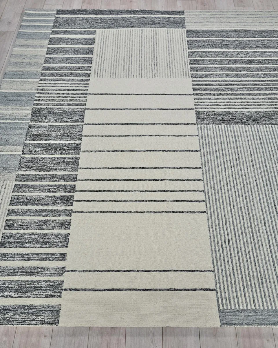 Exquisite Rugs Castine Hand-Tufted Gray Rug, 9 ' x 12 ' | Thumbnail 2 Exquisite Rugs Castine Hand-Tufted Gray Rug, 9 ' x 12 ' | Thumbnail 2