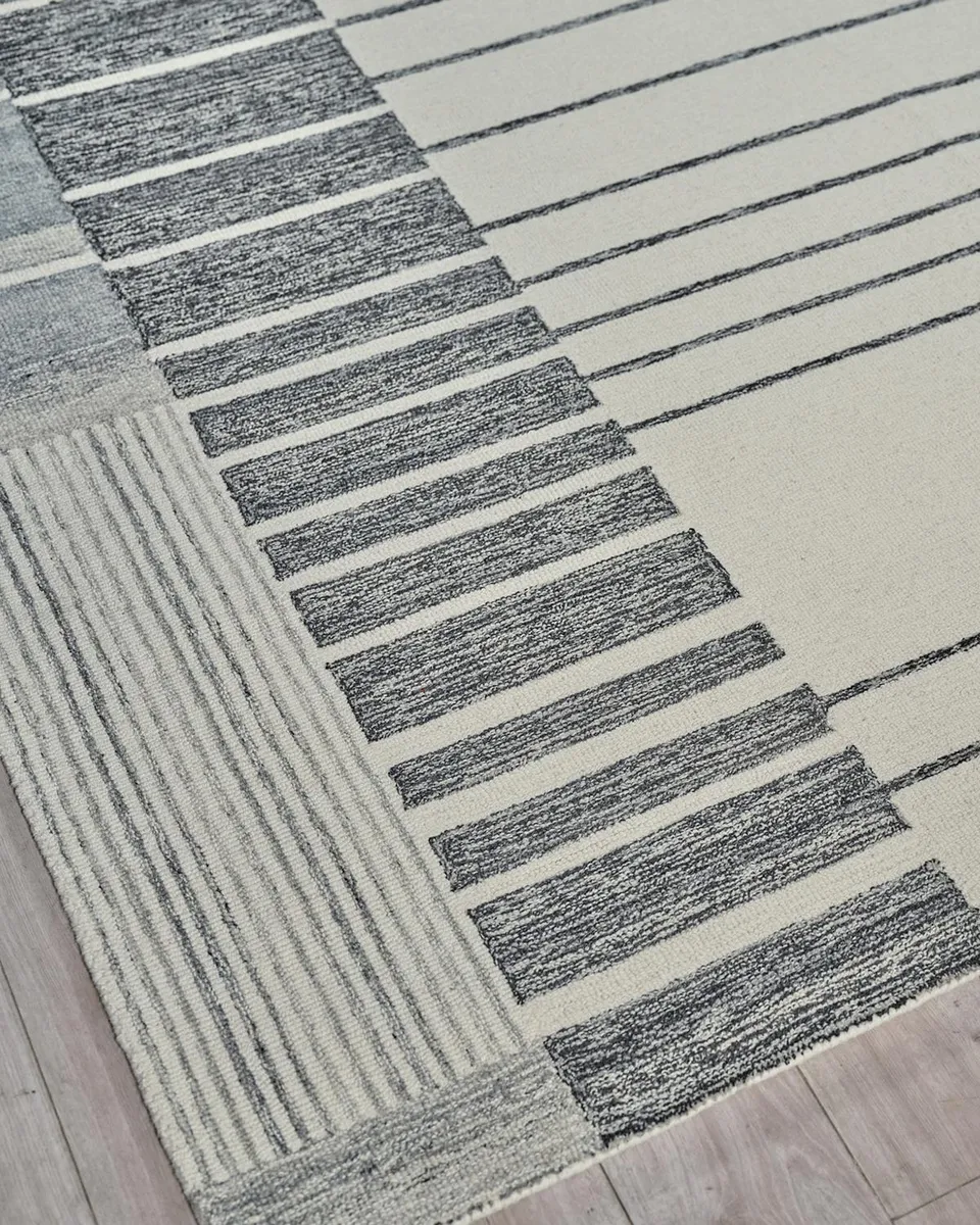 Exquisite Rugs Castine Hand-Tufted Gray Rug, 8 ' x 10 ' | Thumbnail 3 Exquisite Rugs Castine Hand-Tufted Gray Rug, 8 ' x 10 ' | Thumbnail 3