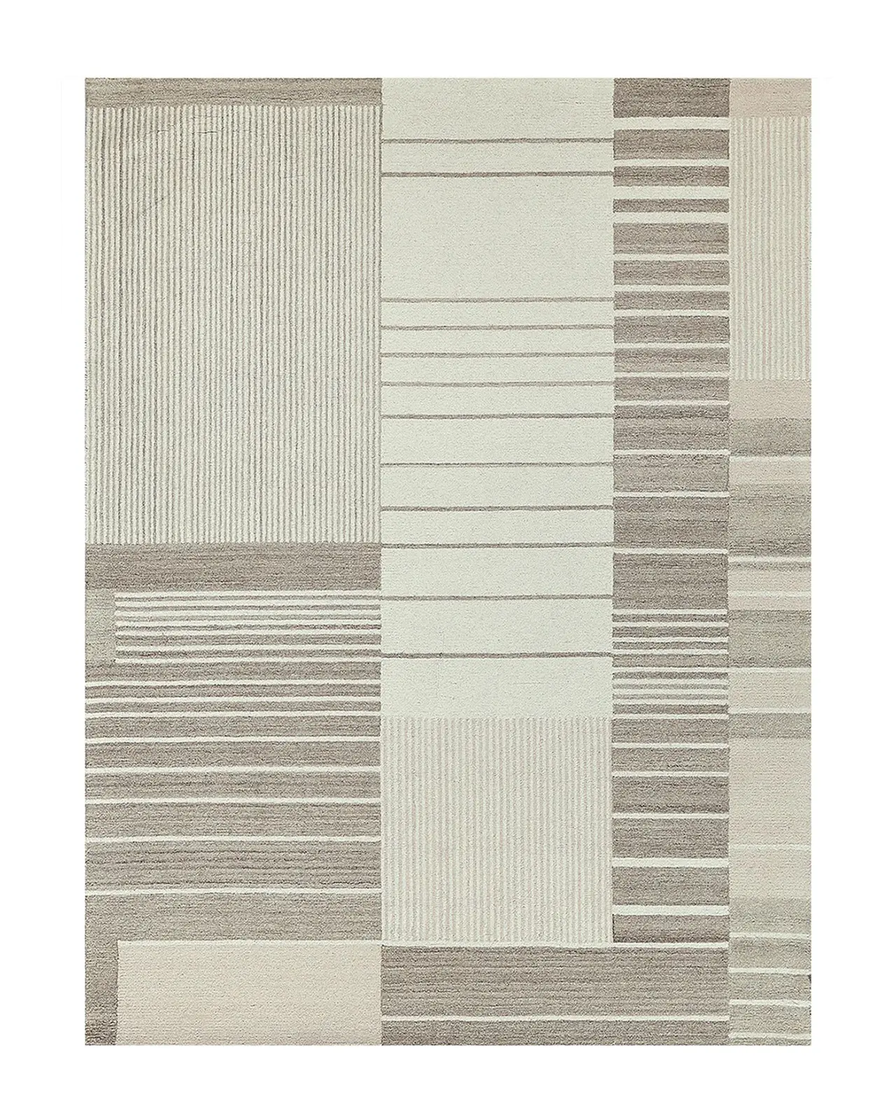 Exquisite Rugs Castine Hand-Tufted Beige Rug, 5 ' x 8 '