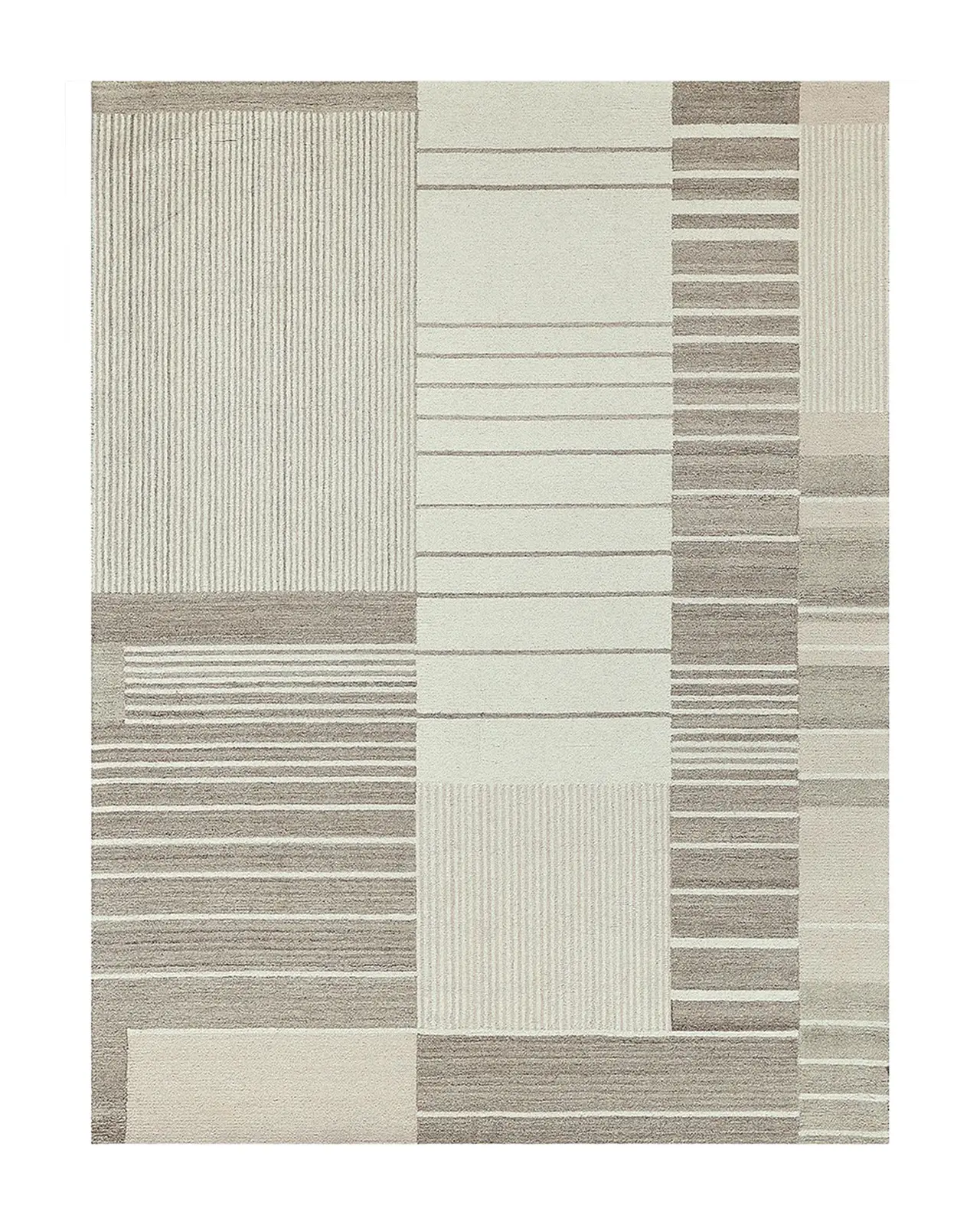 Exquisite Rugs Castine Hand-Tufted Beige Rug, 8 ' x 10 '