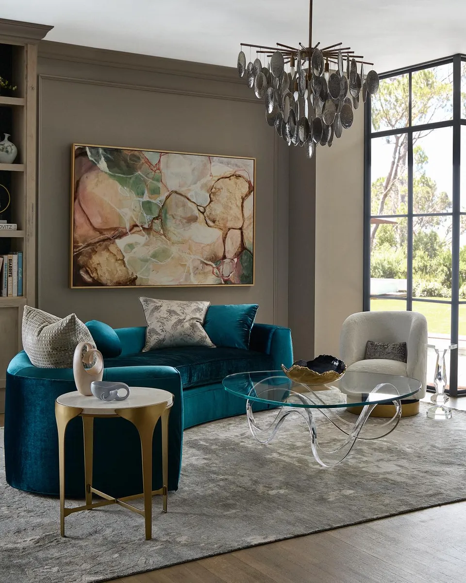 Haute House Carmen Peacock Sofa | Thumbnail 5 Haute House Carmen Peacock Sofa | Thumbnail 5