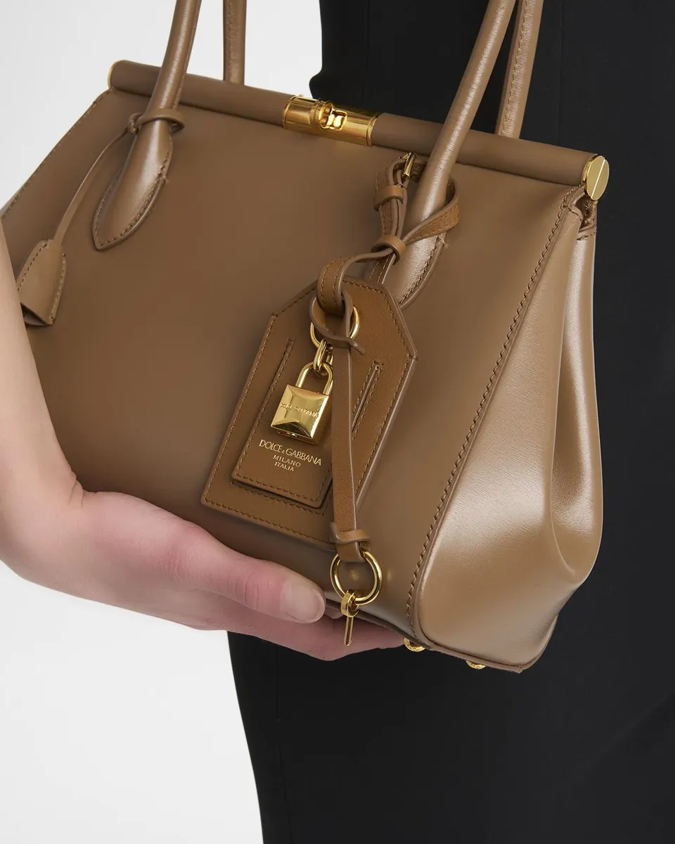 Dolce & Gabbana Leather Luggage Tag | Thumbnail 2 Dolce & Gabbana Leather Luggage Tag | Thumbnail 2