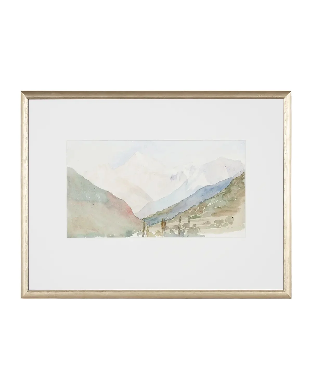 Shadow Catchers "Mountain Valley I" Framed Giclee on Paper