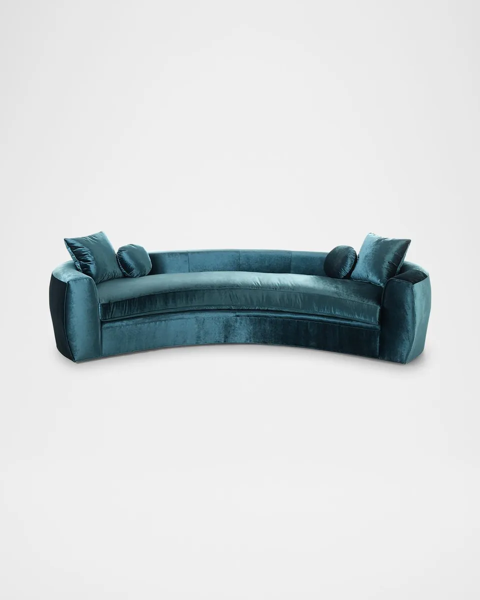 Haute House Carmen Peacock Sofa | Thumbnail 2 Haute House Carmen Peacock Sofa | Thumbnail 2