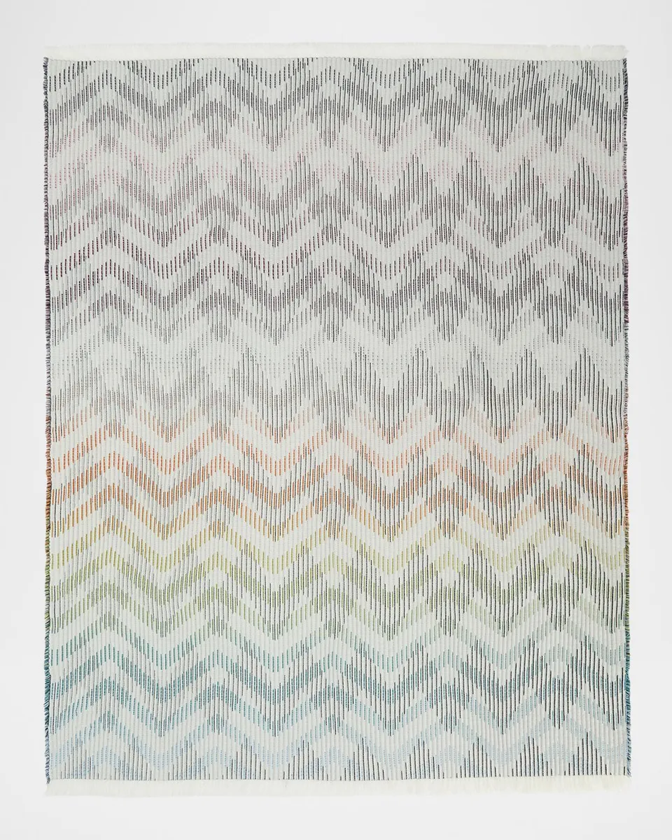 Missoni Home Dinamico Wool-Blend Throw, 53" x 75" | Thumbnail 2 Missoni Home Dinamico Wool-Blend Throw, 53" x 75" | Thumbnail 2