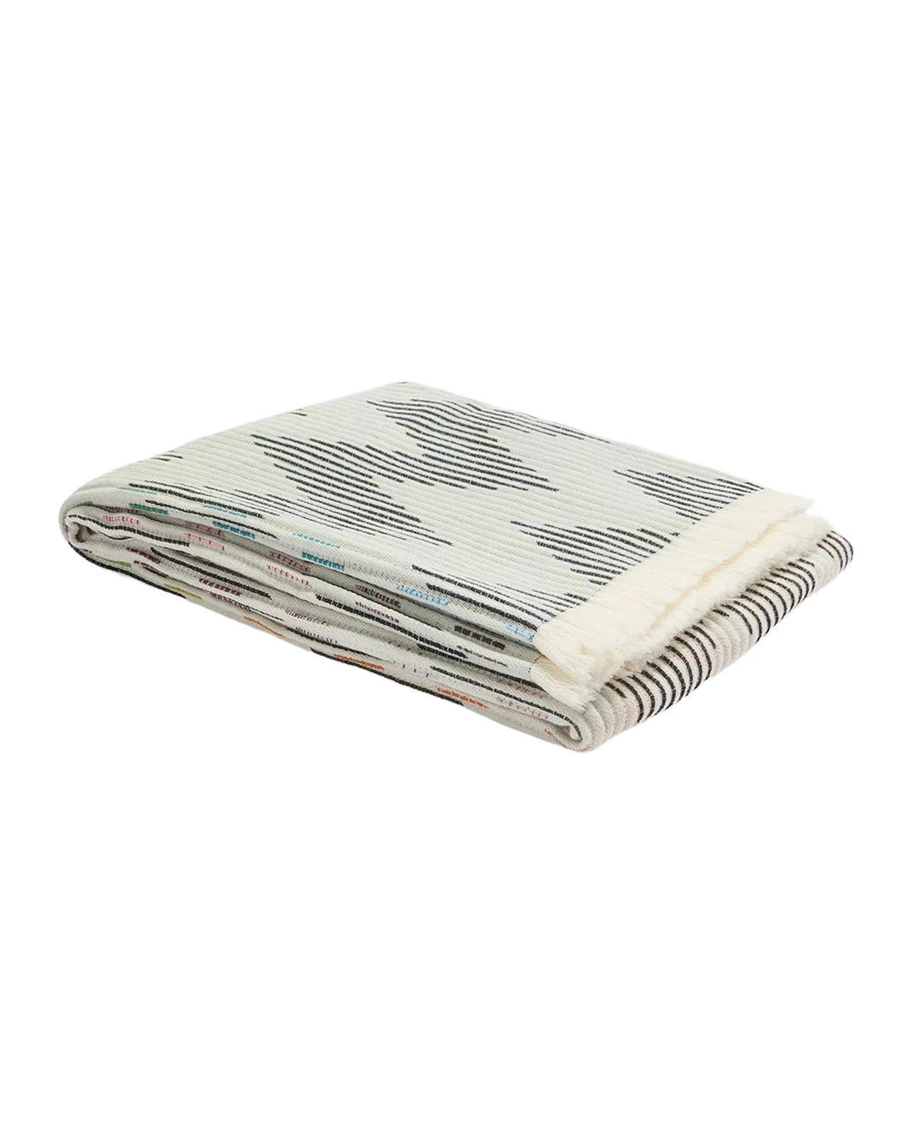 Missoni Home Dinamico Wool-Blend Throw, 53" x 75"