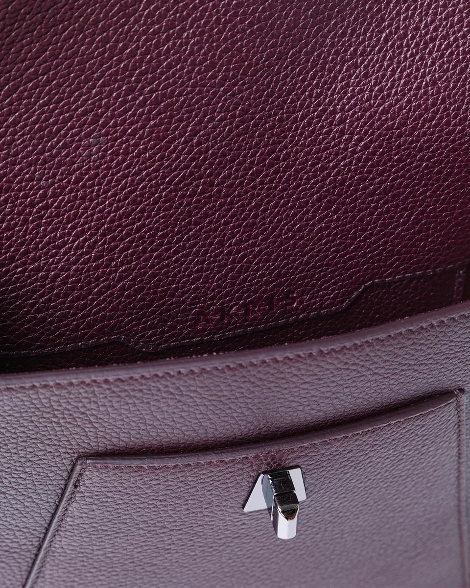 Akris Anouk Small Leather Messenger Bag | Thumbnail 3 Akris Anouk Small Leather Messenger Bag | Thumbnail 3