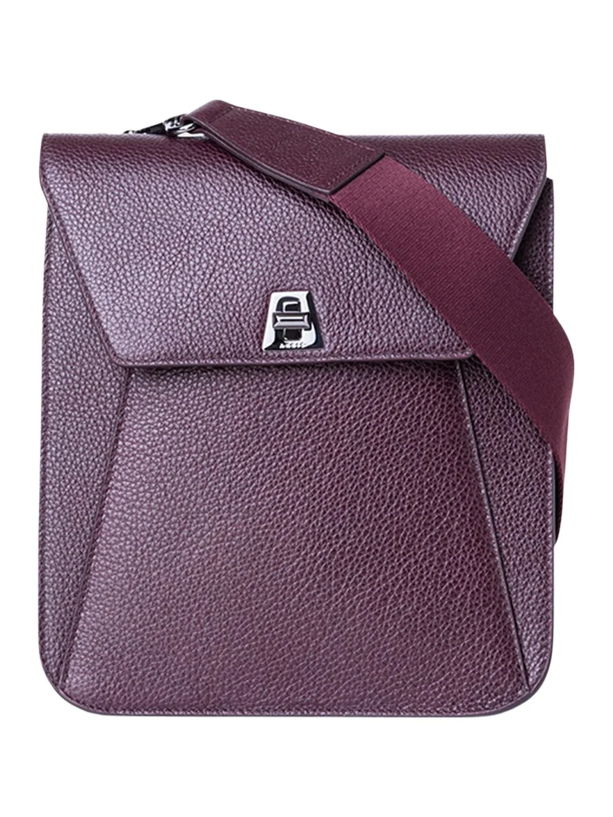 Akris Anouk Small Leather Messenger Bag