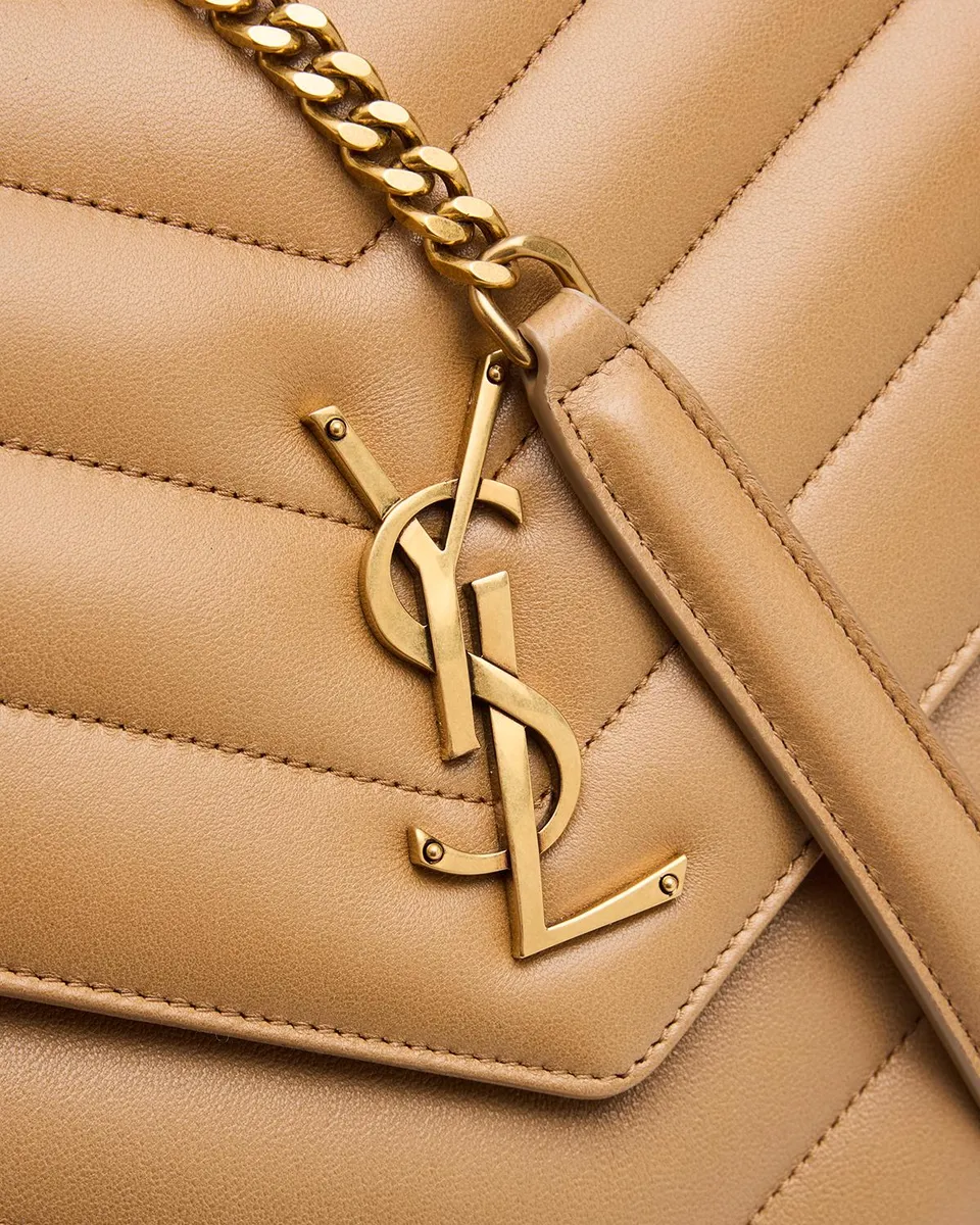 Saint Laurent Loulou Large YSL Chain Shoulder Bag in Quilted Leather | Thumbnail 6 Saint Laurent Loulou Large YSL Chain Shoulder Bag in Quilted Leather | Thumbnail 6