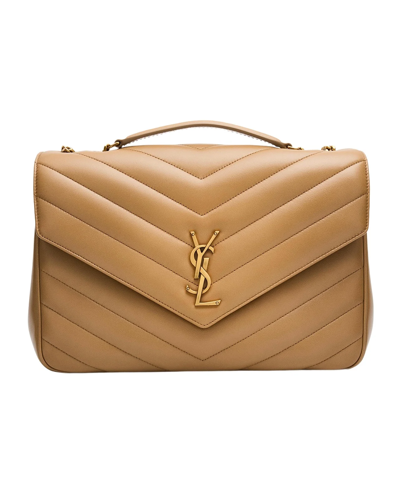 Loulou Large YSL Chain Shoulder Bag in Quilted Leather Loulou Large YSL Chain Shoulder Bag in Quilted Leather