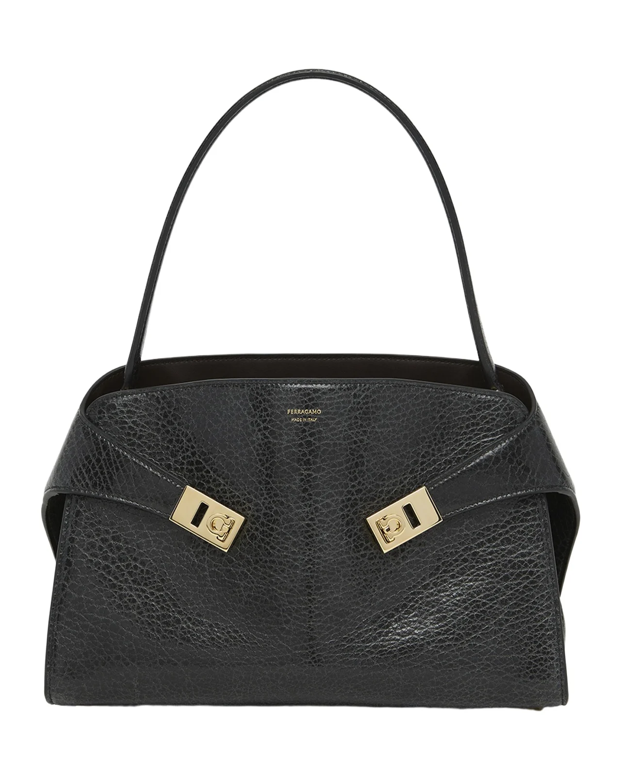 Hug Grain Leather Shoulder Bag Hug Grain Leather Shoulder Bag