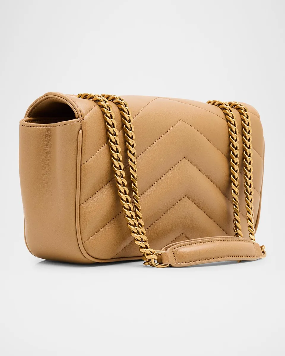 Saint Laurent Loulou Small YSL Shoulder Bag in Quilted Leather | Thumbnail 3 Saint Laurent Loulou Small YSL Shoulder Bag in Quilted Leather | Thumbnail 3
