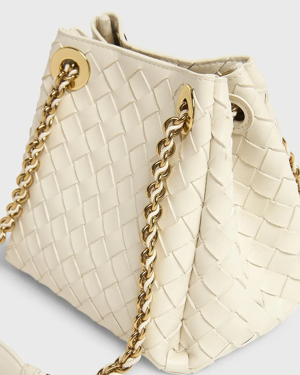 Bottega Veneta Small Parachute Leather Shoulder Bag | Thumbnail 6 Bottega Veneta Small Parachute Leather Shoulder Bag | Thumbnail 6
