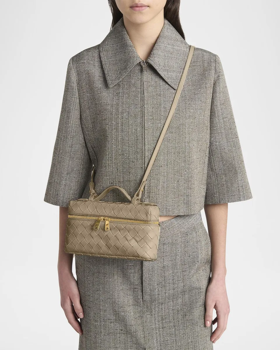 Bottega Veneta Bang Bang Vanity Intrecciato Leather Crossbody Bag | Thumbnail 2