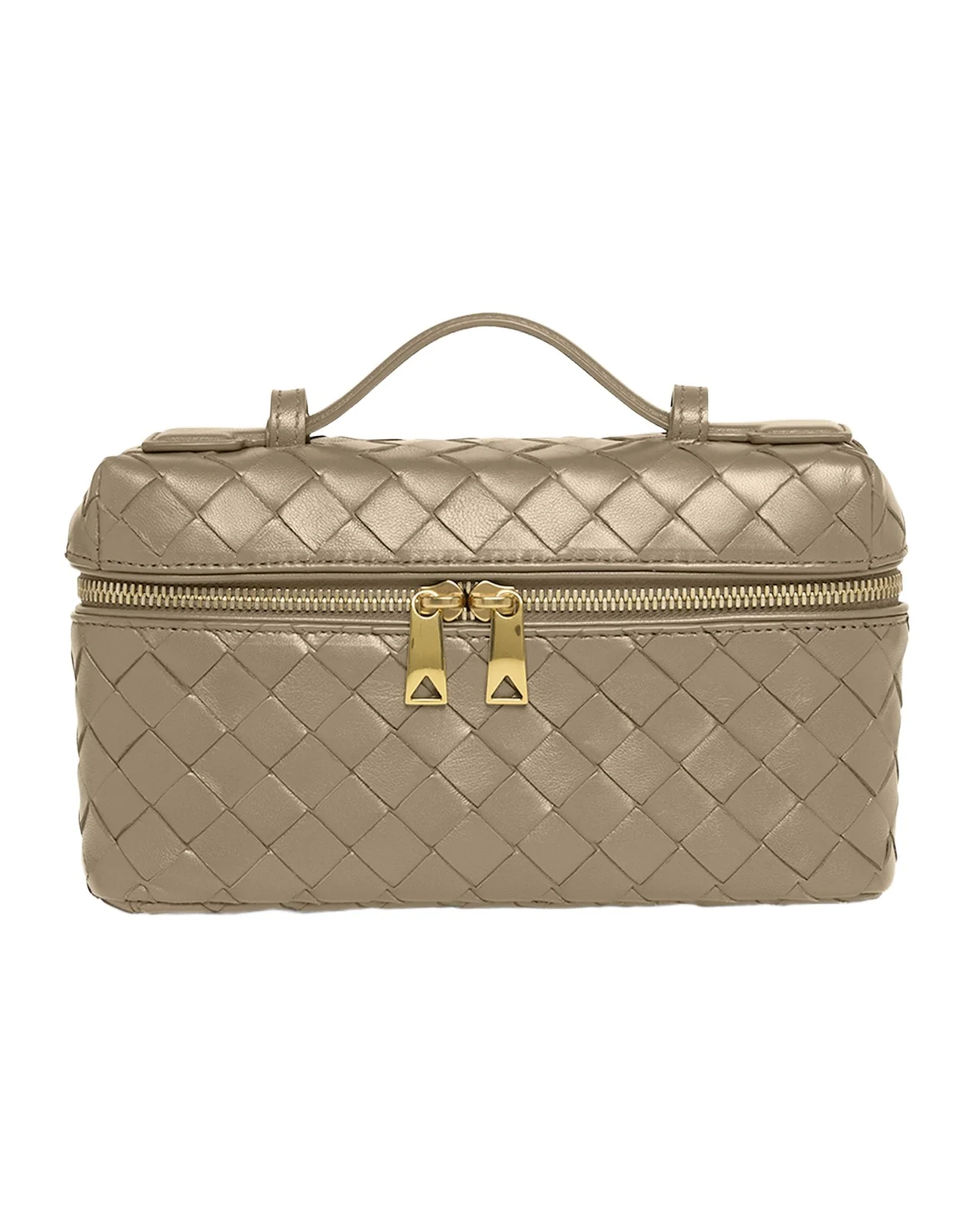 Bang Bang Vanity Intrecciato Leather Crossbody Bag