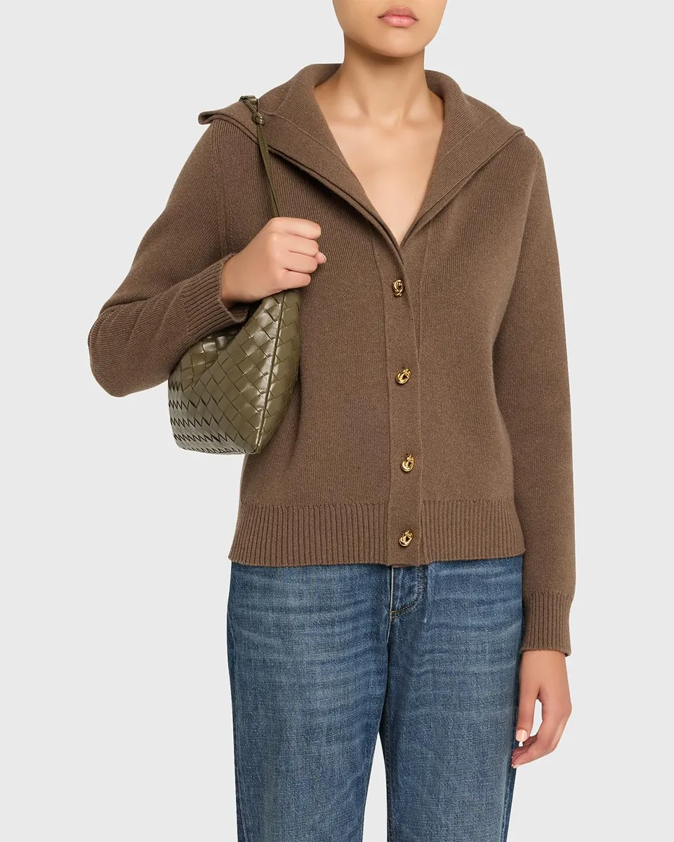 Bottega Veneta Medium Leather Pouch Bag | Thumbnail 2 Bottega Veneta Medium Leather Pouch Bag | Thumbnail 2
