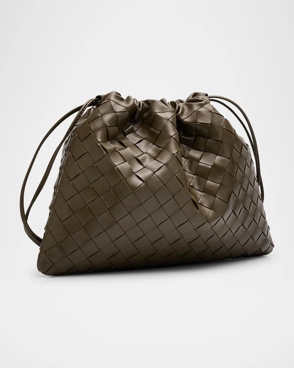 Bottega Veneta Medium Leather Pouch Bag | Thumbnail 3 Bottega Veneta Medium Leather Pouch Bag | Thumbnail 3