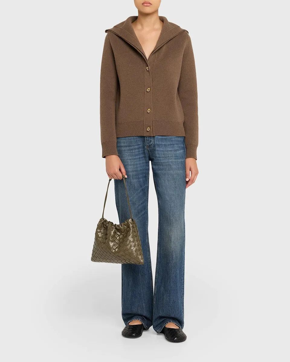 Bottega Veneta Medium Leather Pouch Bag | Thumbnail 5 Bottega Veneta Medium Leather Pouch Bag | Thumbnail 5