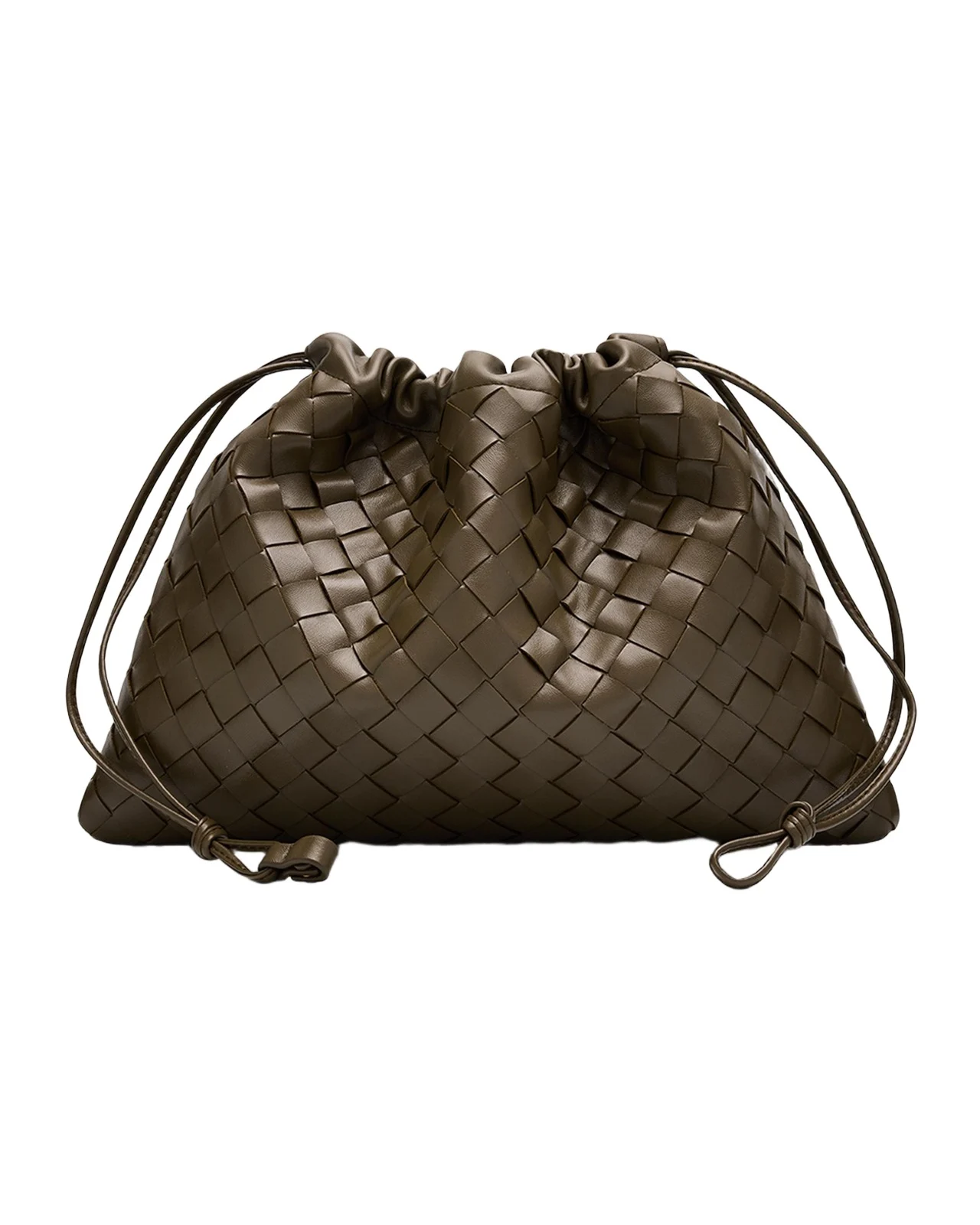 Bottega Veneta Medium Leather Pouch Bag