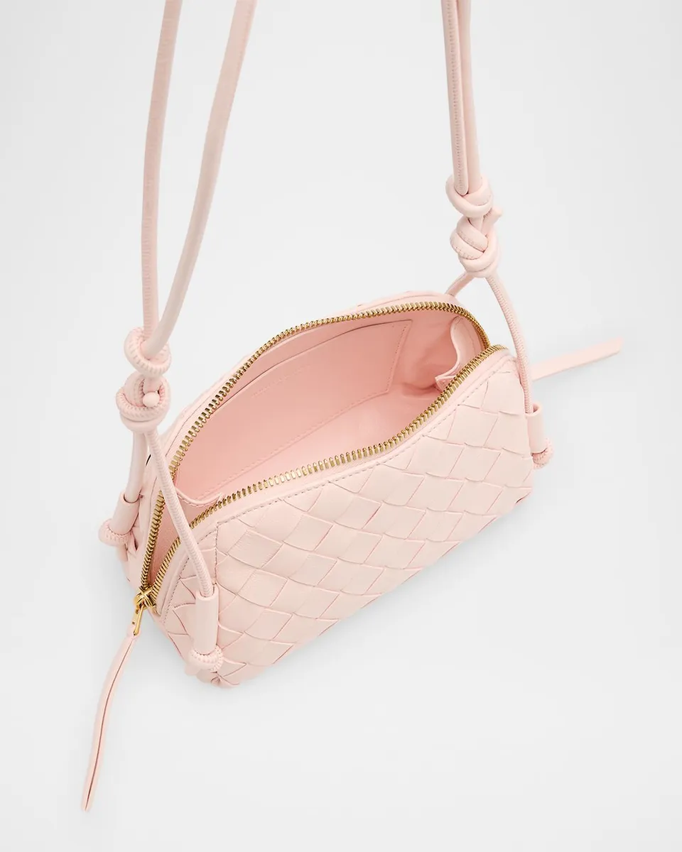Bottega Veneta Zip Leather Pouch Shoulder Bag | Thumbnail 4 Bottega Veneta Zip Leather Pouch Shoulder Bag | Thumbnail 4