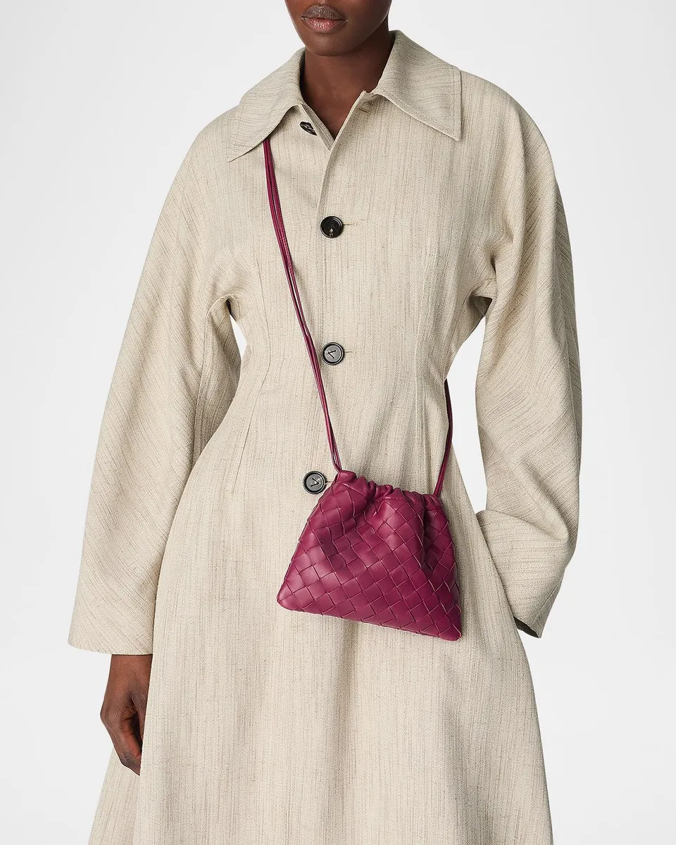 Bottega Veneta Small Leather Pouch Crossbody Bag | Thumbnail 2