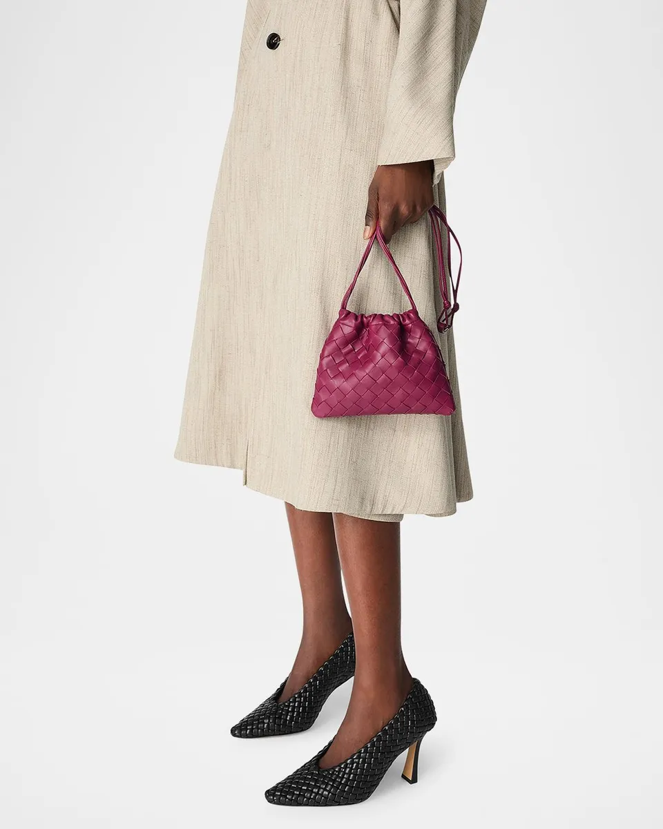 Bottega Veneta Small Leather Pouch Crossbody Bag | Thumbnail 4