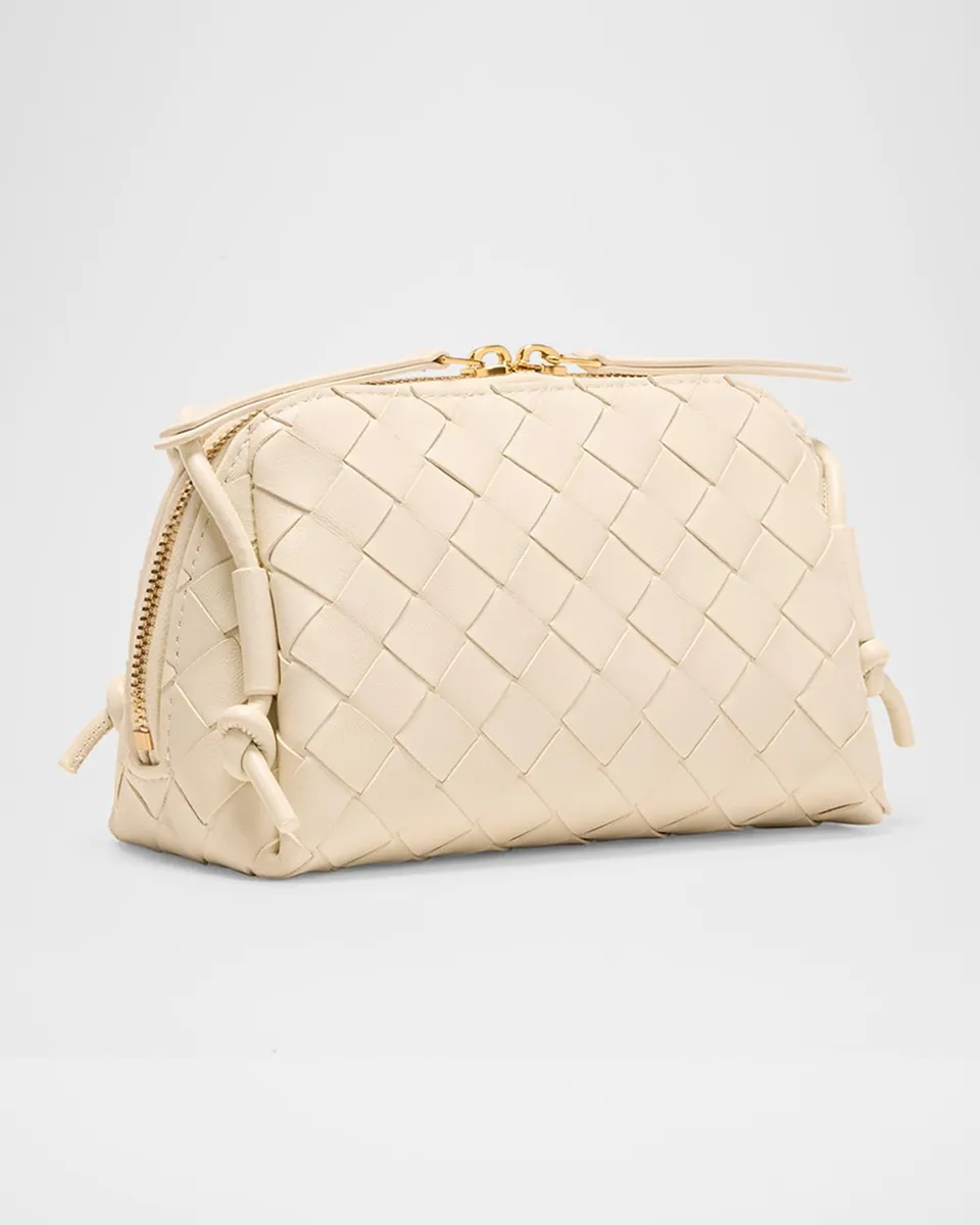 Bottega Veneta Zip Leather Pouch Shoulder Bag | Thumbnail 3