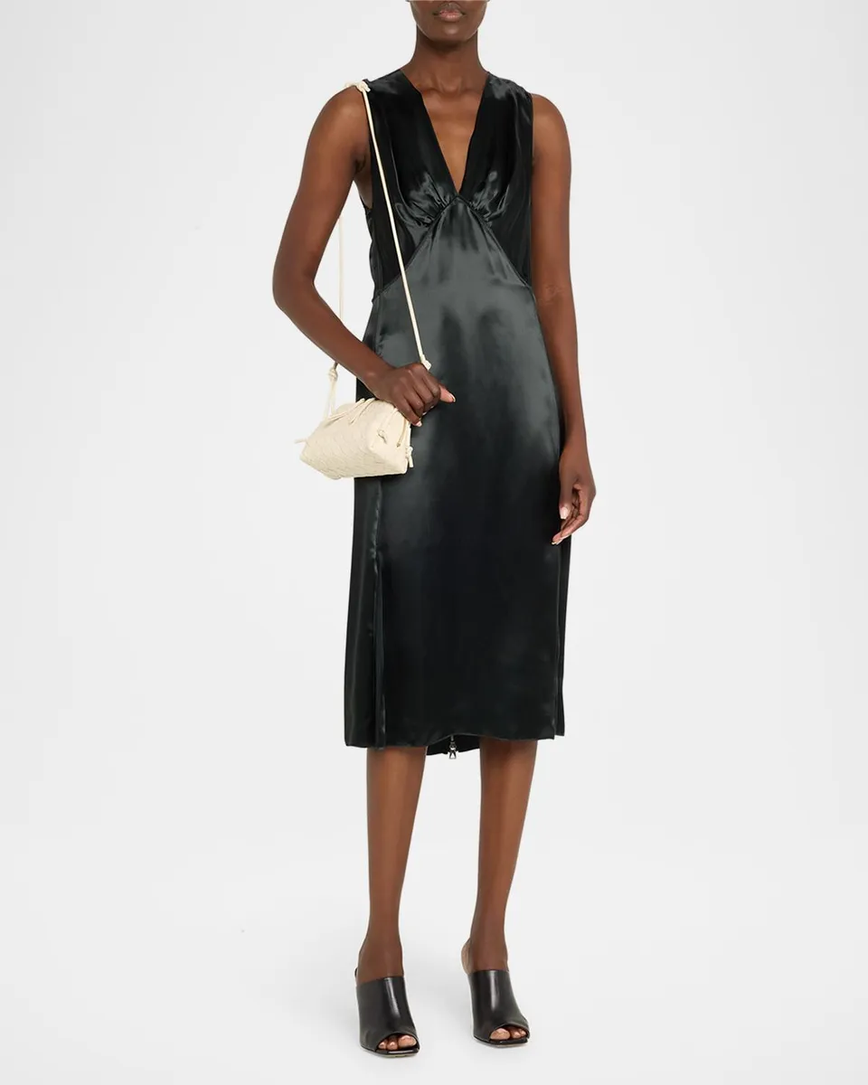 Bottega Veneta Zip Leather Pouch Shoulder Bag | Thumbnail 6