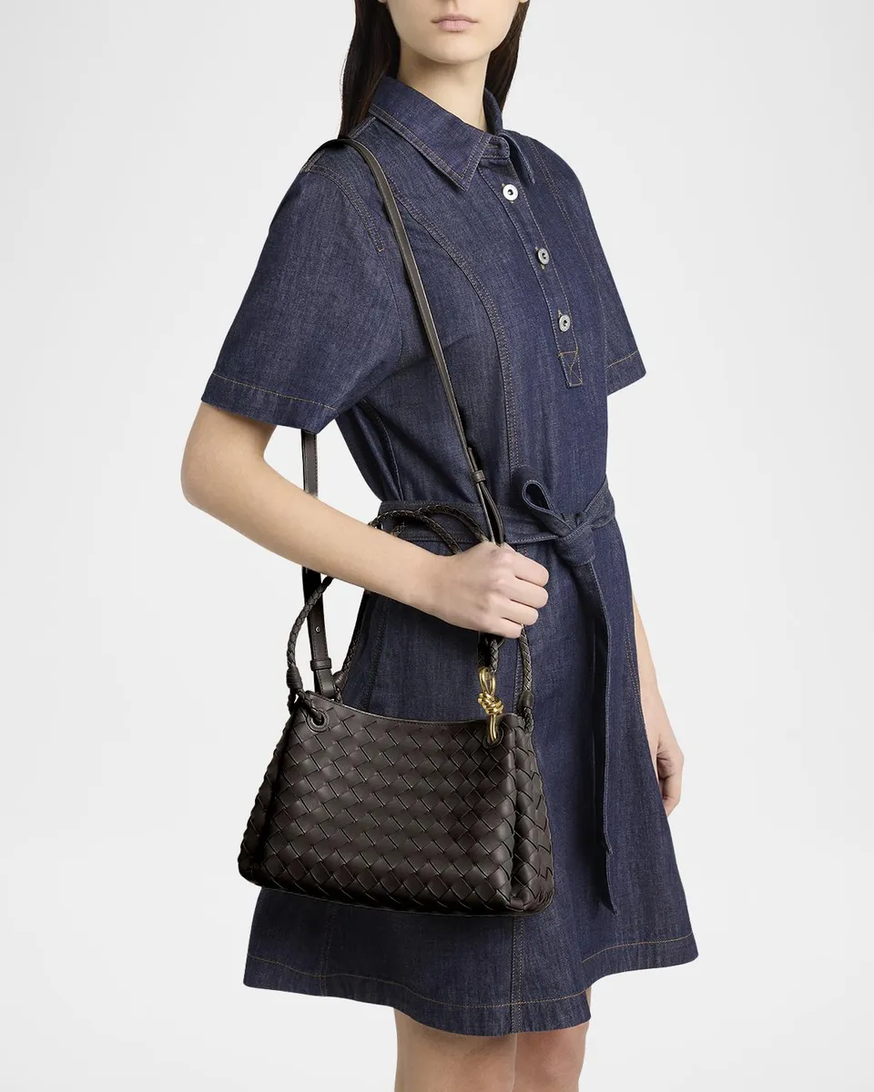 Bottega Veneta Parachute Medium Nappa Leather Shoulder Bag | Thumbnail 2 Bottega Veneta Parachute Medium Nappa Leather Shoulder Bag | Thumbnail 2
