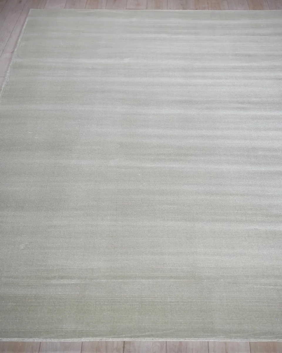 Exquisite Rugs Pavia Hand-Loomed Silver Rug, 4 ' x 6 ' | Thumbnail 3