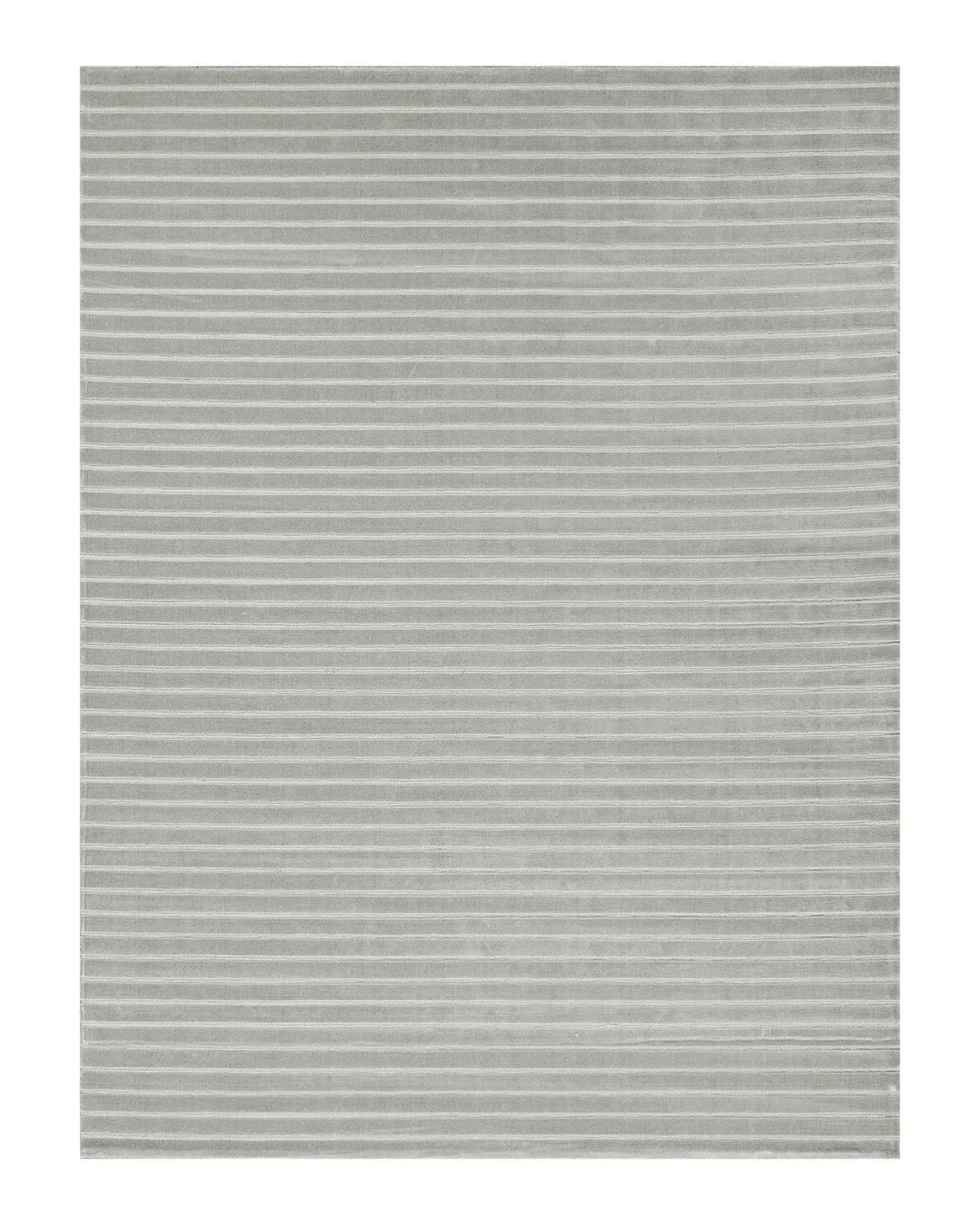 Exquisite Rugs Amani Hand-Loomed Silver Rug, 4 ' x 6 '