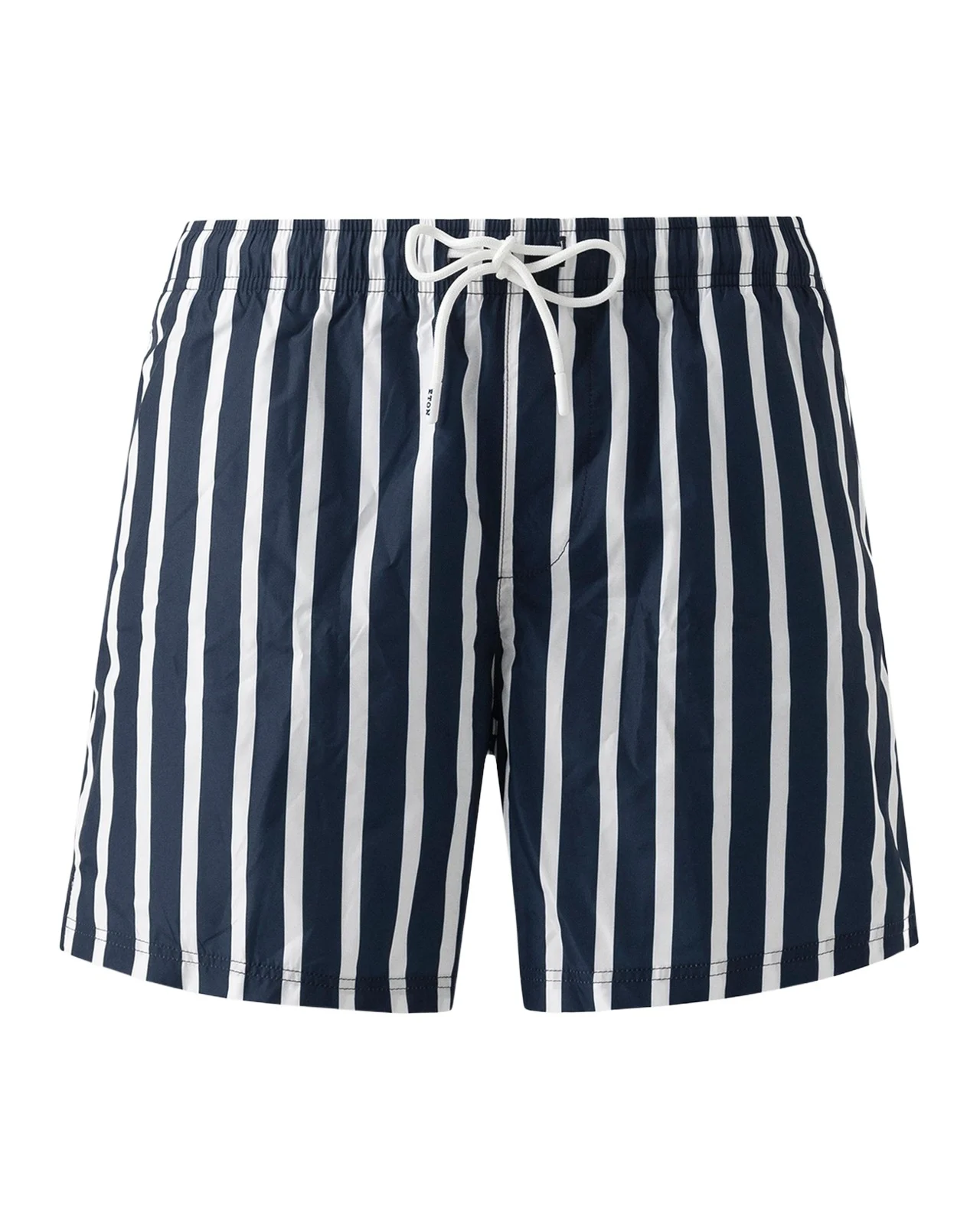 Eton Men's Stripe Slim Swim Trunks