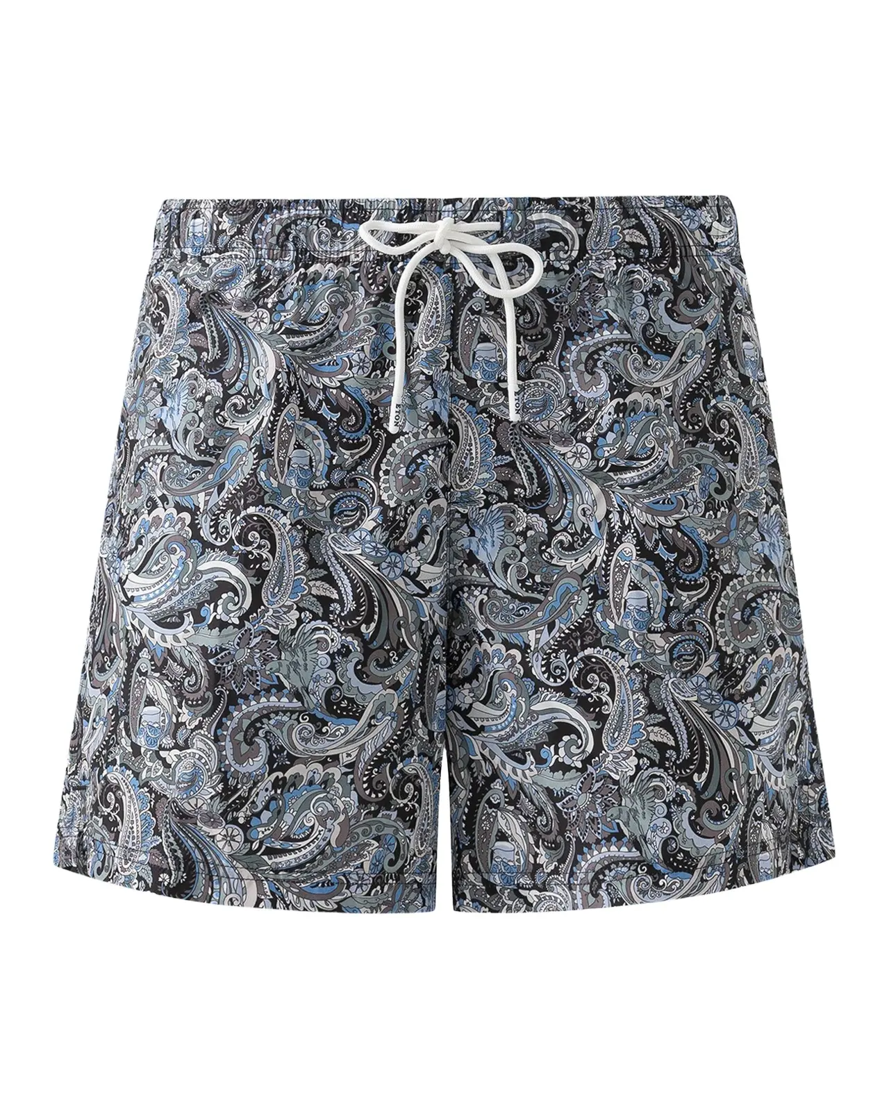 Eton Men's Paisley Slim Swim Trunks