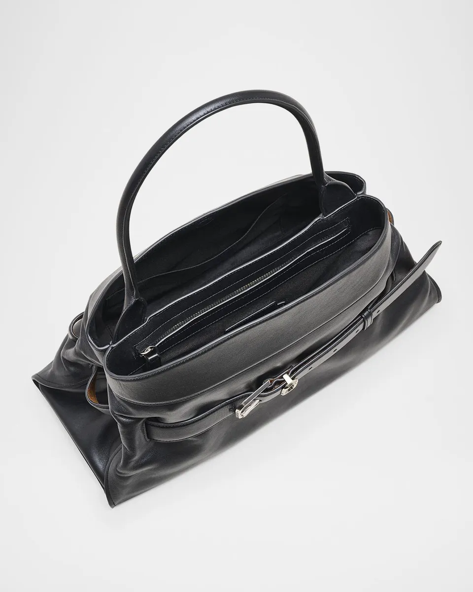 Marc Jacobs The Satchel Leather Shoulder Bag | Thumbnail 4 Marc Jacobs The Satchel Leather Shoulder Bag | Thumbnail 4