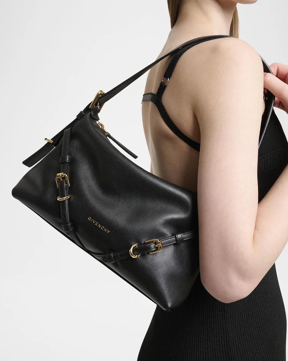 Givenchy Voyou Mini Shoulder Bag in Shiny Leather | Thumbnail 2 Givenchy Voyou Mini Shoulder Bag in Shiny Leather | Thumbnail 2