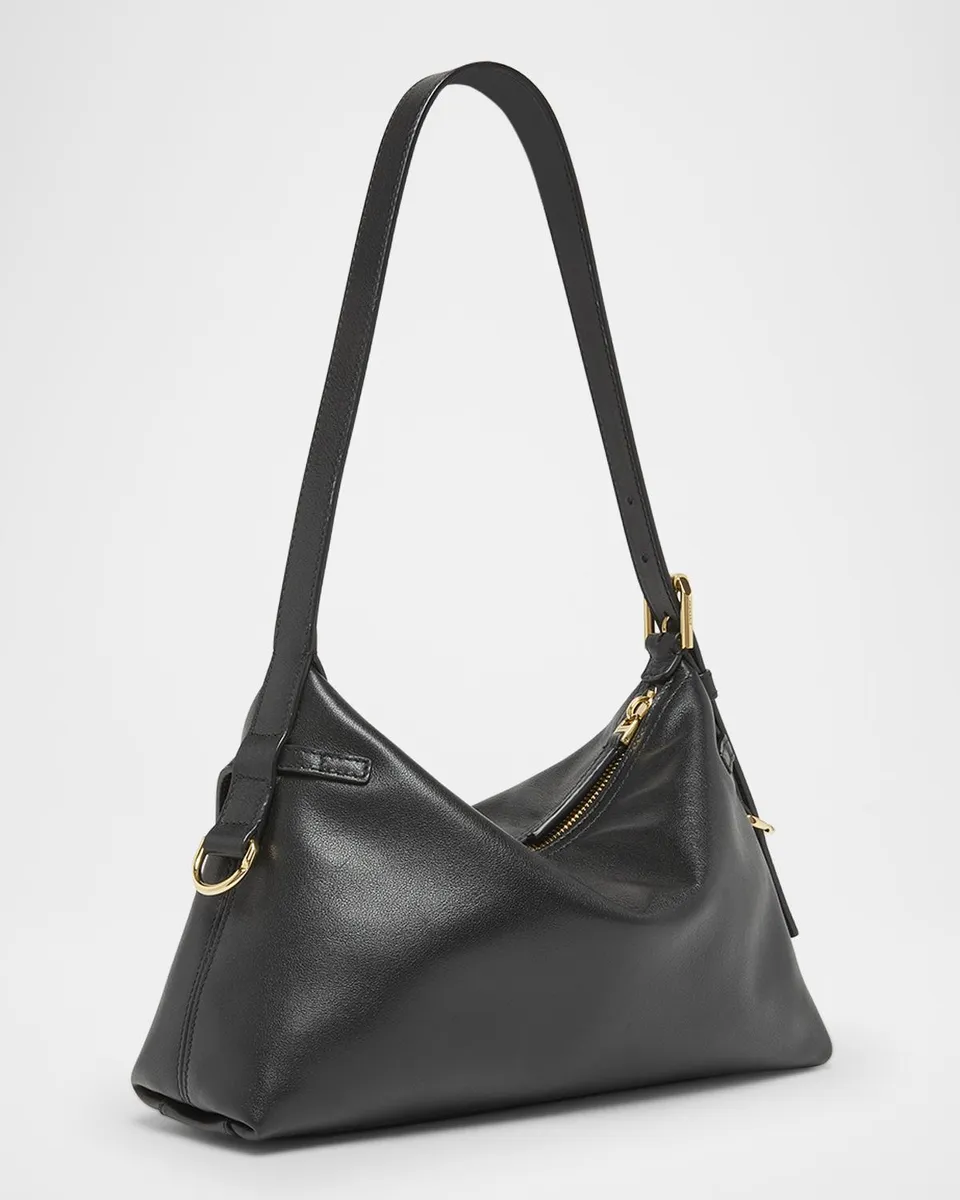 Givenchy Voyou Mini Shoulder Bag in Shiny Leather | Thumbnail 3 Givenchy Voyou Mini Shoulder Bag in Shiny Leather | Thumbnail 3