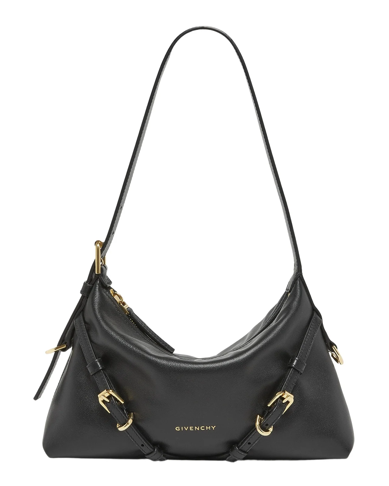 Voyou Mini Shoulder Bag in Shiny Leather Voyou Mini Shoulder Bag in Shiny Leather