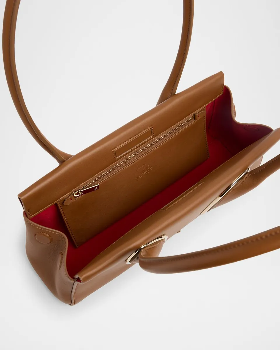 Christian Louboutin Venus Calf Leather Baguette Shoulder Bag | Thumbnail 4 Christian Louboutin Venus Calf Leather Baguette Shoulder Bag | Thumbnail 4