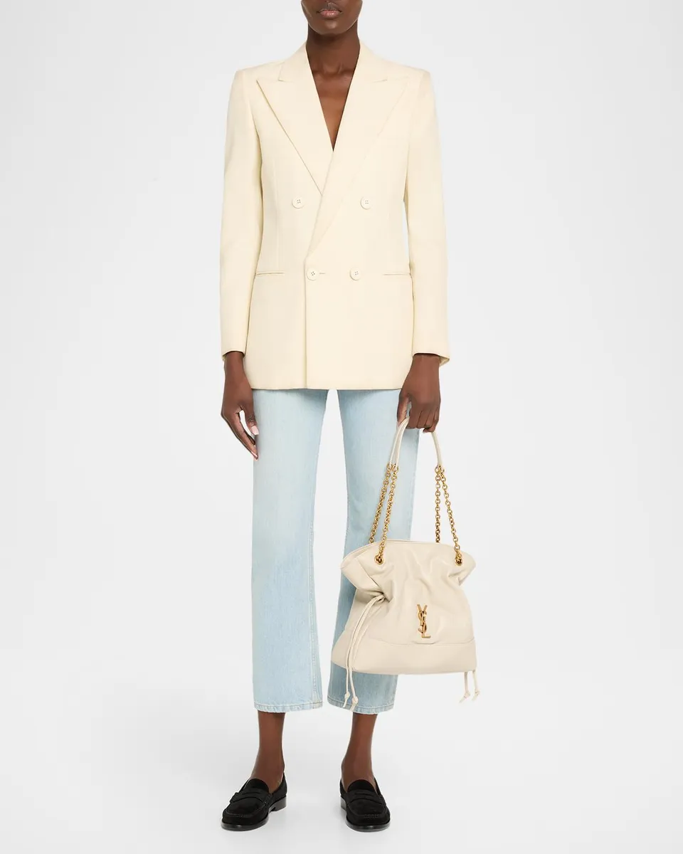 Saint Laurent Jamie 4.3 Small YSL Tote Bag in Quilted Leather | Thumbnail 5 Saint Laurent Jamie 4.3 Small YSL Tote Bag in Quilted Leather | Thumbnail 5