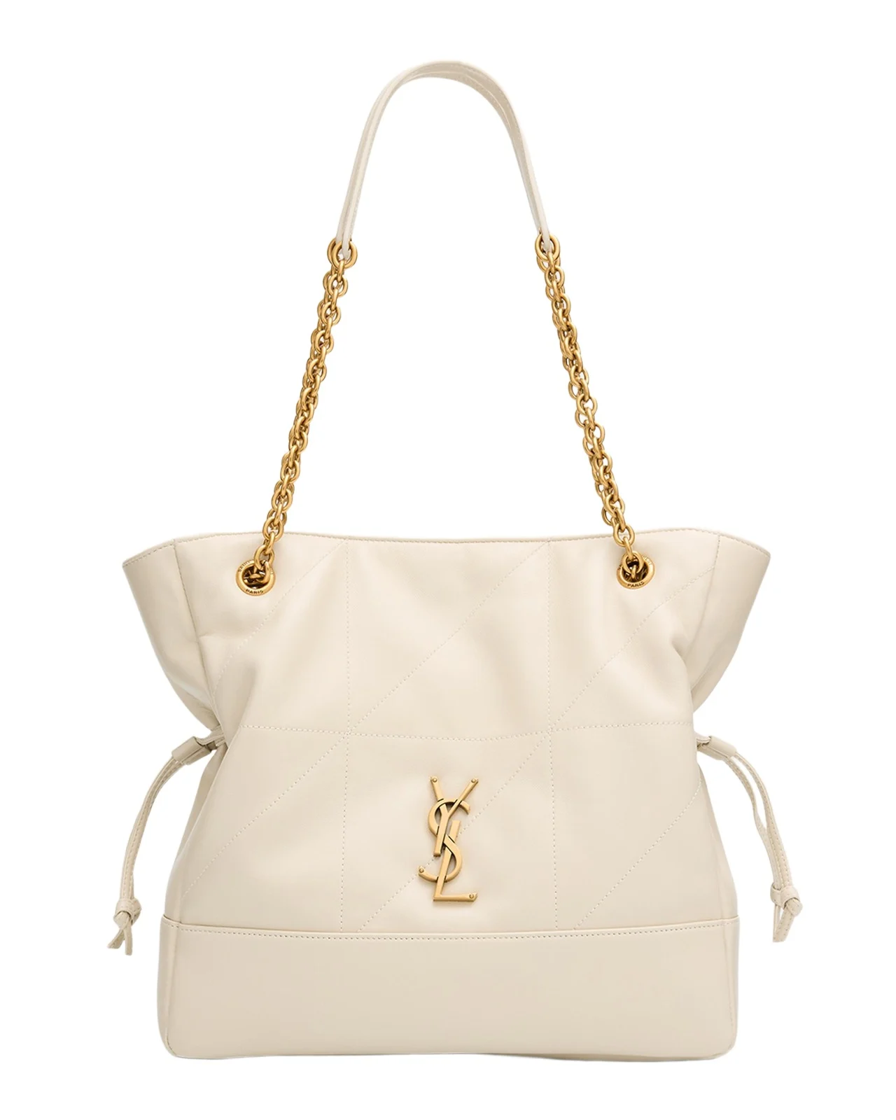 Saint Laurent Jamie 4.3 Small YSL Tote Bag in Quilted Leather